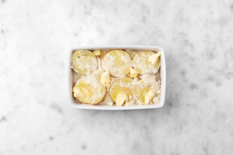 Grädda potatis