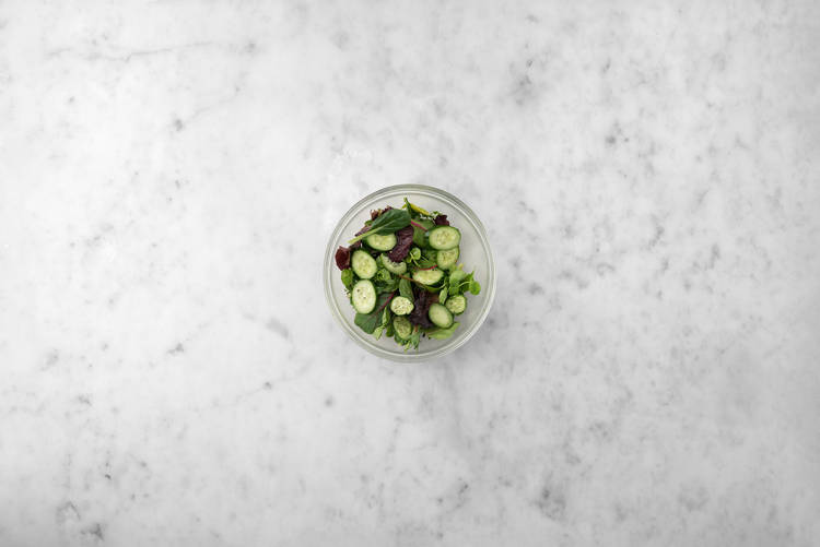 Assemble salad