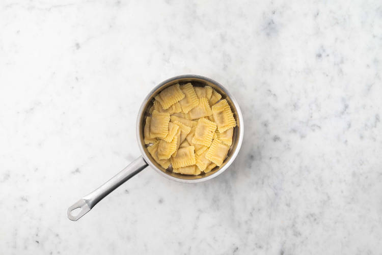 Ravioli koken