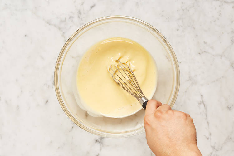 Heat Pan & Make Batter