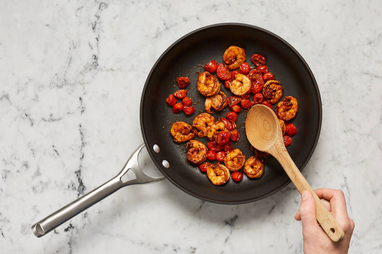 Cook Shrimp Mixture