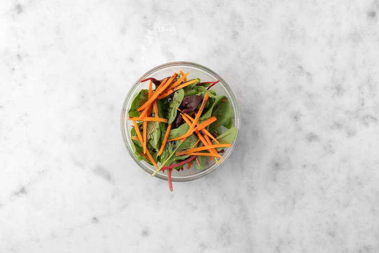 Assaisonner la salade 
