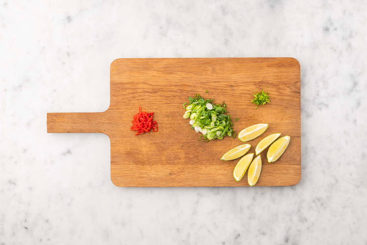 Prep the Garnishes