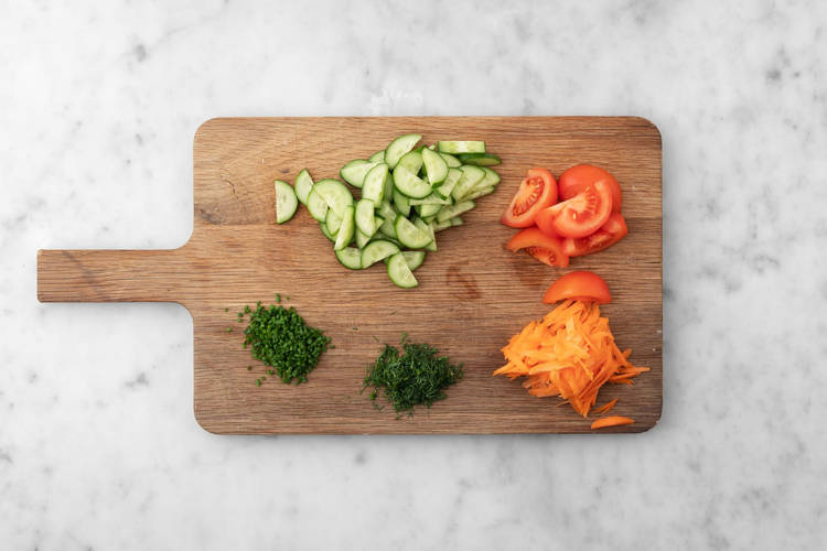 Couper les légumes