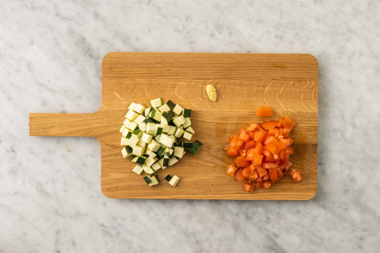 Forbered grønnsaker