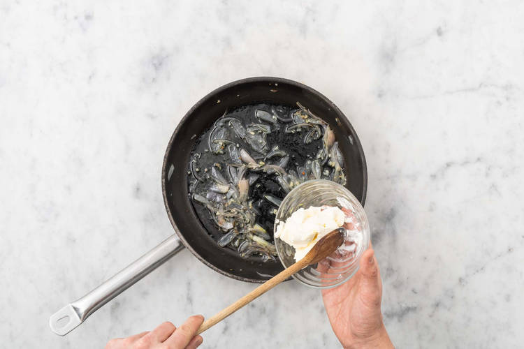 Make the Creamy Sauce