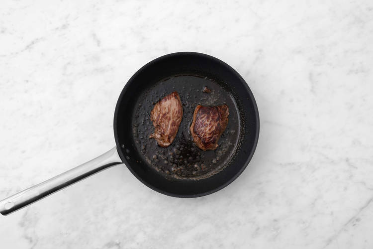 Cuire le steak
