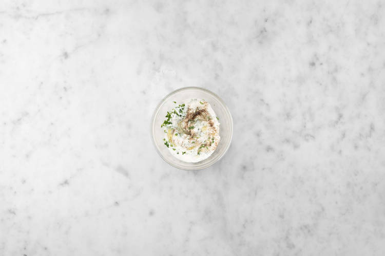 Coriander Yoghurt Time