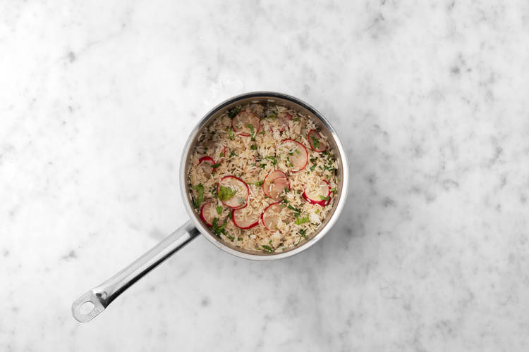 Mix the Honey-Soy Dressing