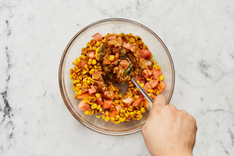 Cook Salsa & Finish Salad
