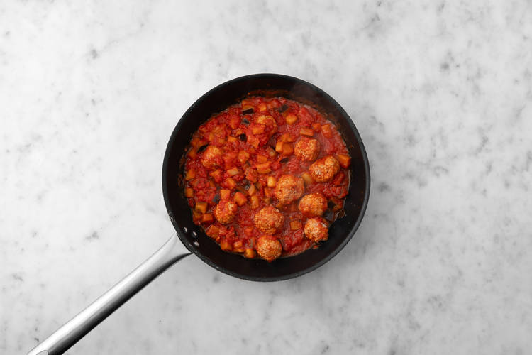 Cuocere le polpette