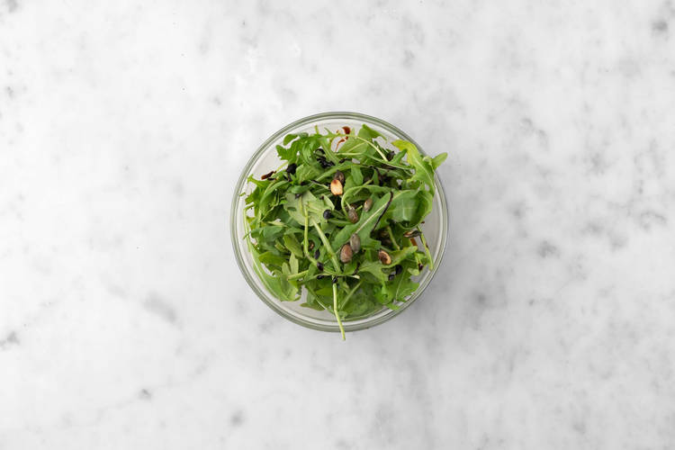 Prepara la ensalada