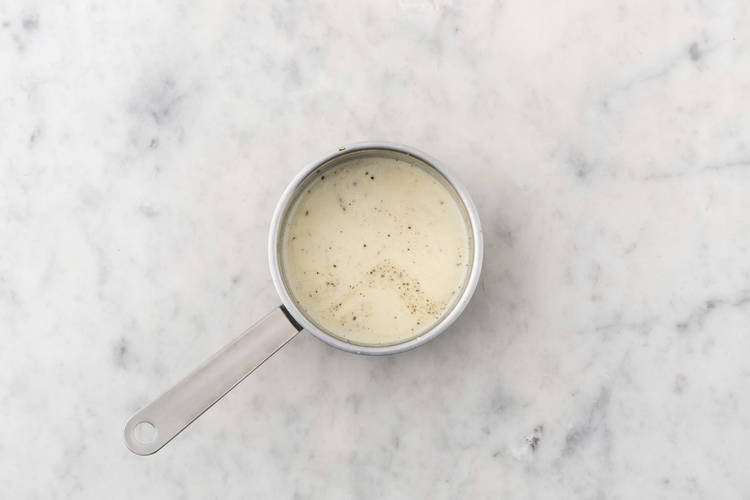 Preparare la salsa al gorgonzola