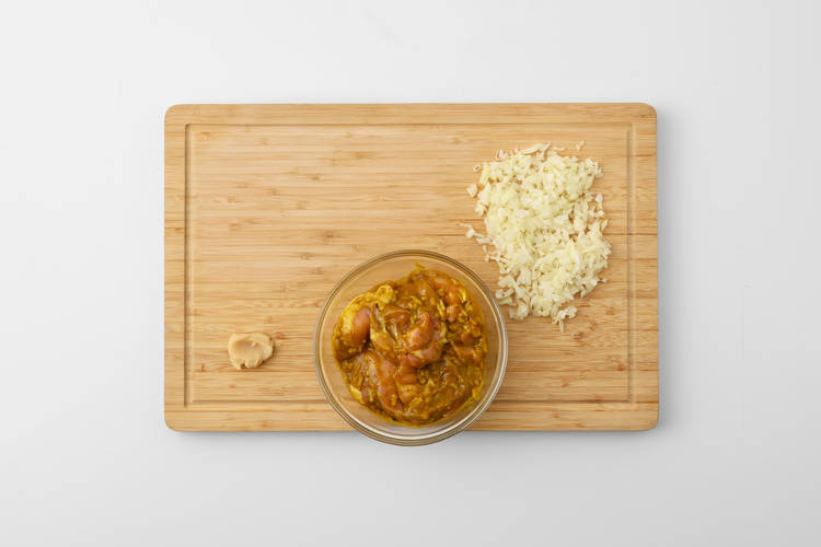 Prep Veggies & Marinate Chicken