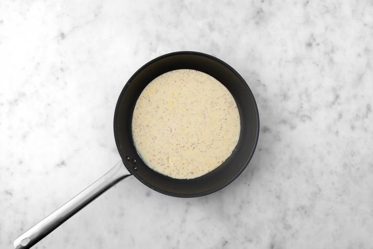 Make the Creamy Sauce