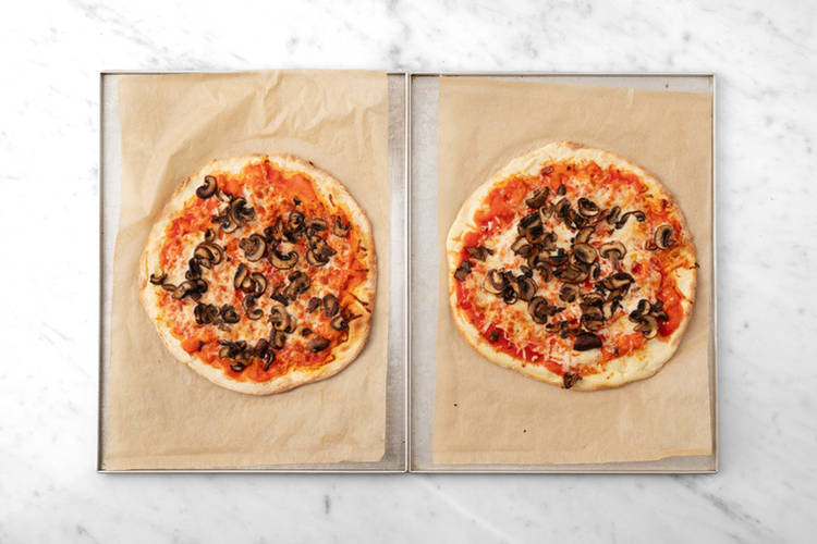 Bake the Pizzas