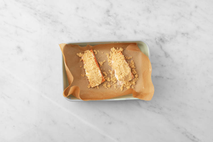 Bread the Salmon