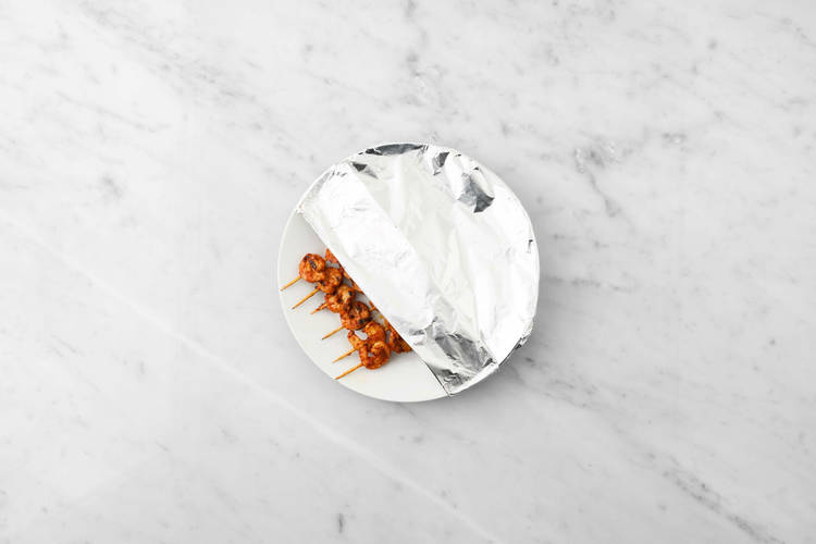 Griller les brochettes