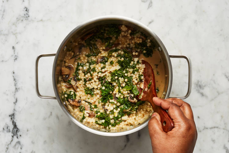 Add Couscous & Kale