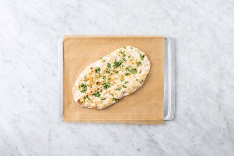 Naanbrood bakken