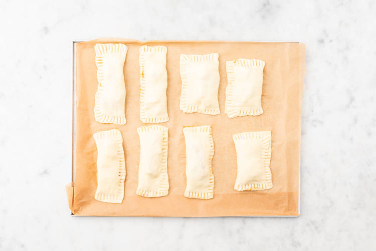Pizza pockets beleggen
