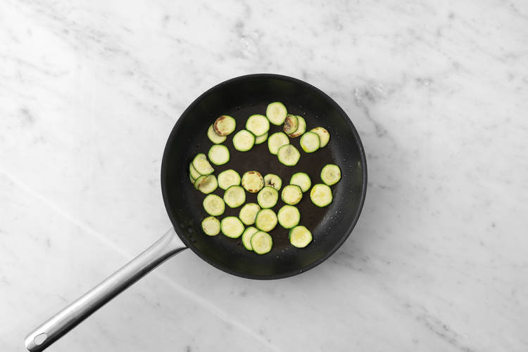 Courgette bakken