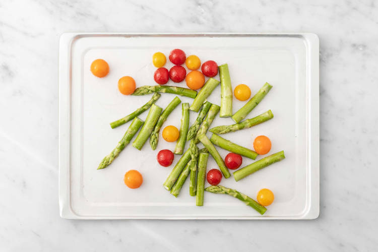 Griller les légumes