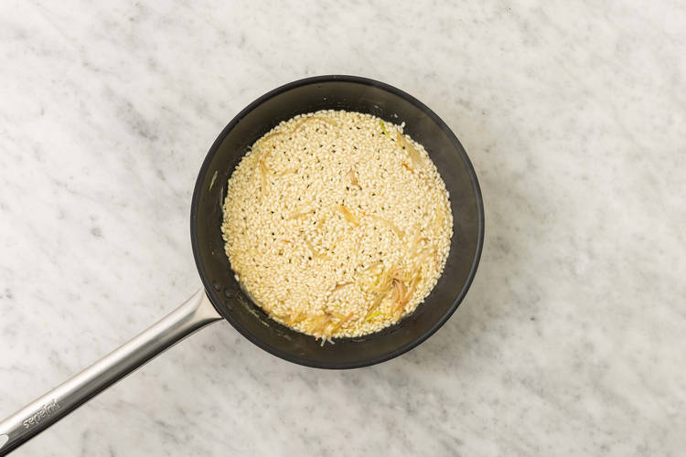Cuocere il risotto