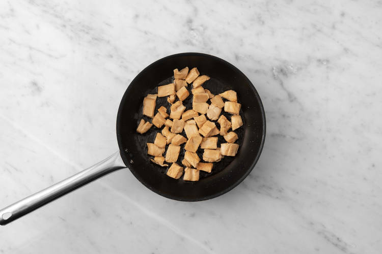 Filetstücke frittieren