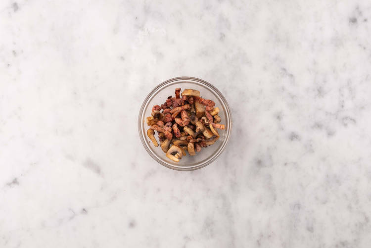 Cuire les garnitures