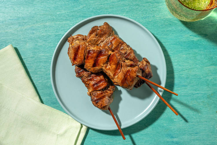 Saté de porc