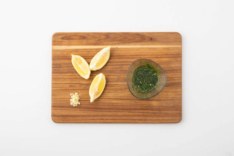 Salsa verde maken