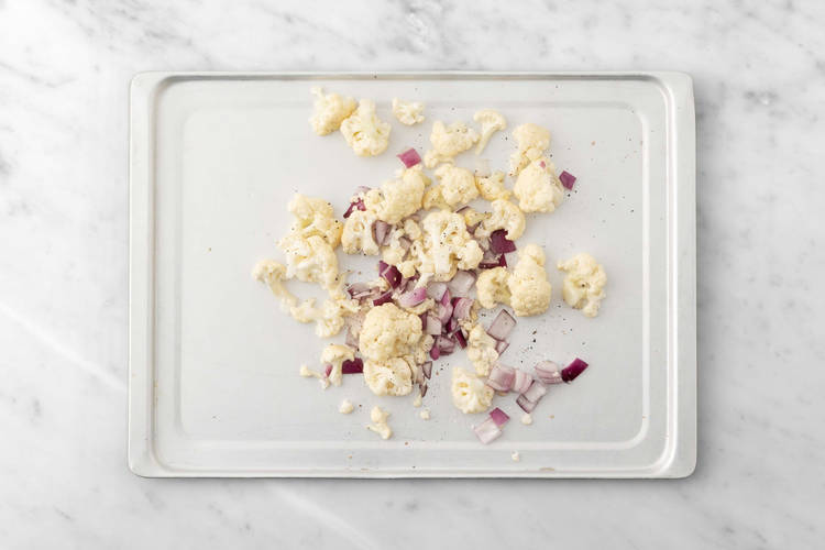 Prep and roast veggies