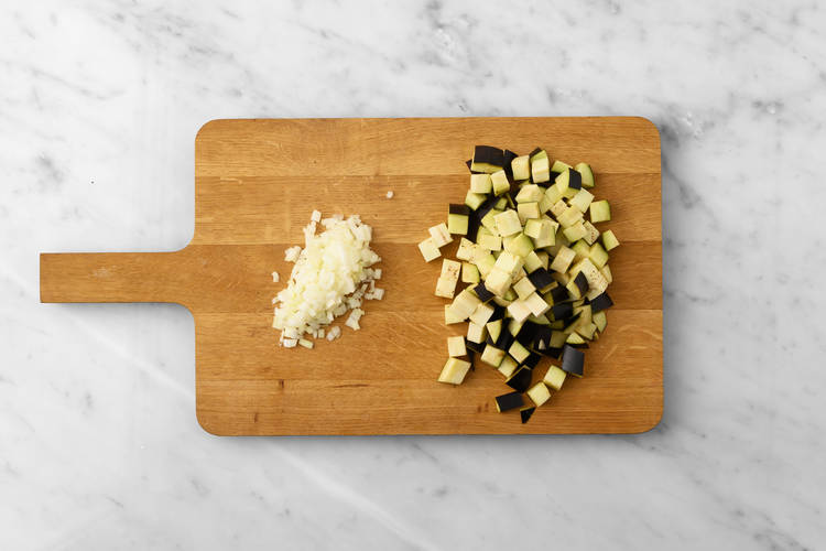 Tagliare gli ingredienti