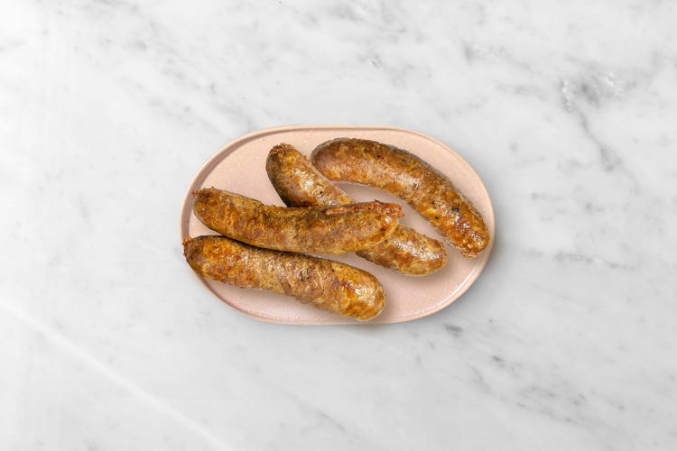 Glazed Honey Mustard Sausages