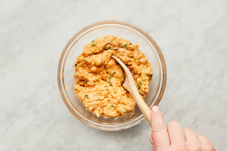 Make Chickpea Filling