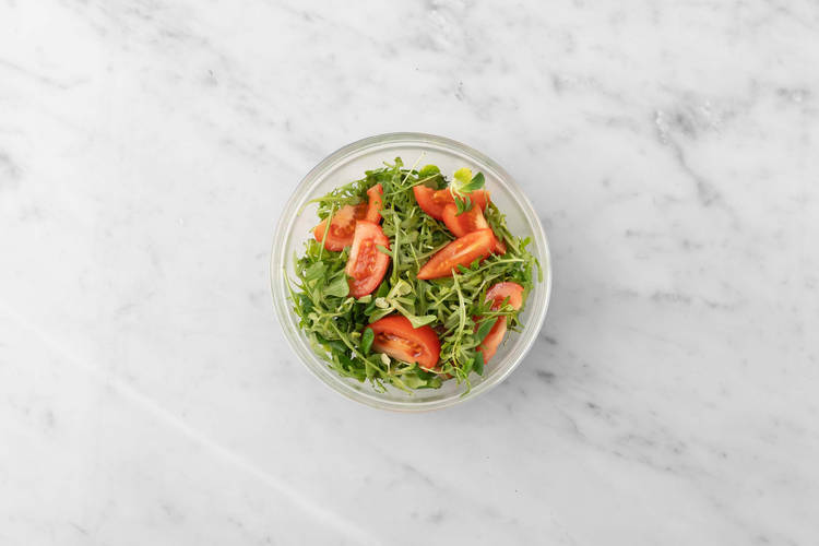 Prepara la ensalada