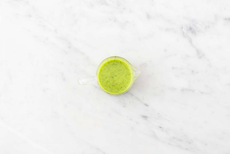 Tritura la salsa
