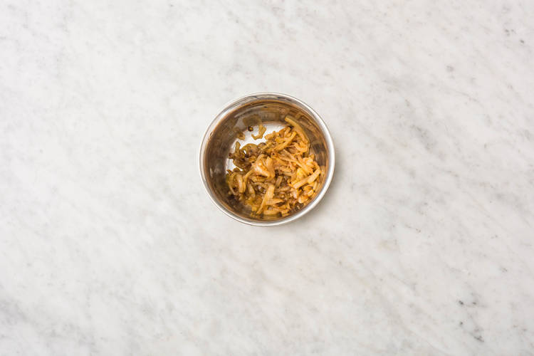 Carameliza la cebolla
