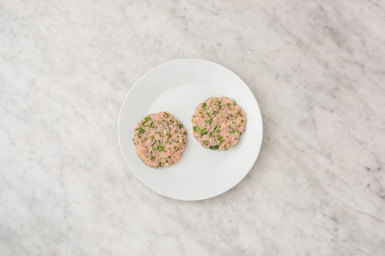 Prepara las hamburguesas