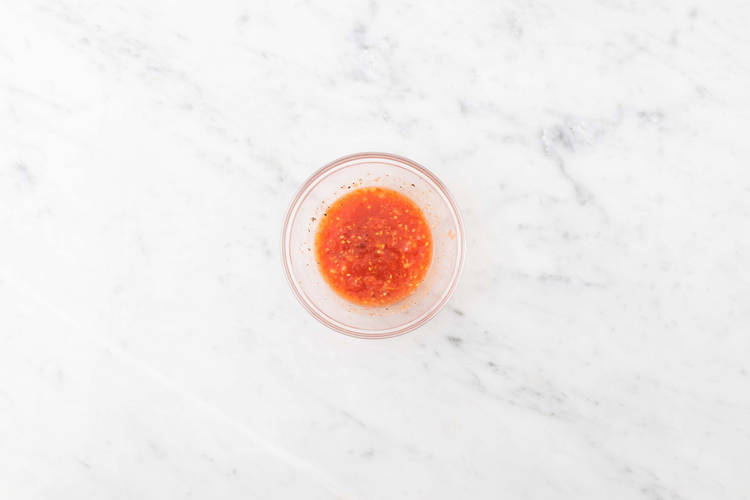 Für den Tomaten-Dip