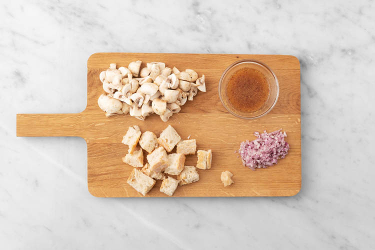 Prep and make vinaigrette base