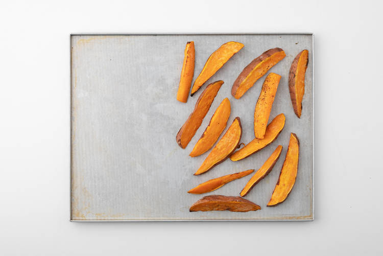 Roast the Sweet Potato Wedges