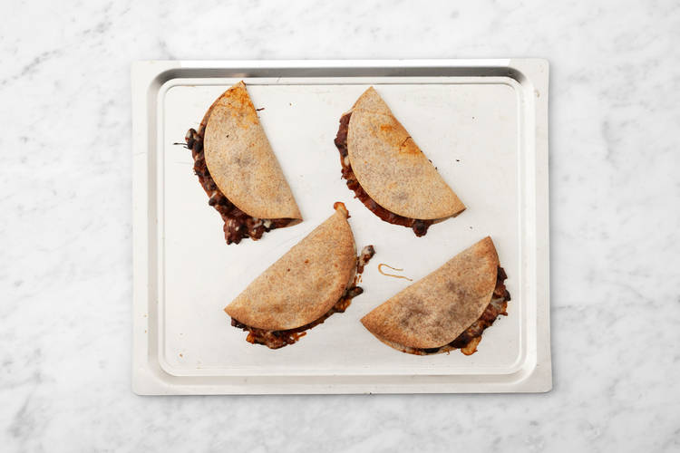 Bake your Quesadillas