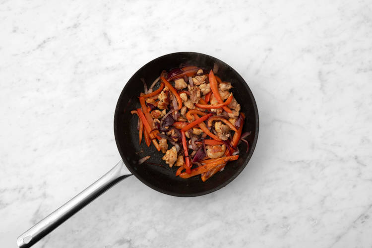 Add the Veg