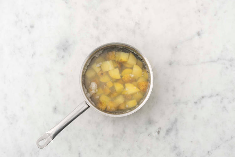 Cuire les pommes de terre