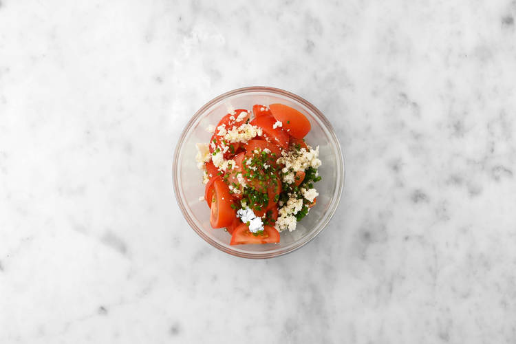Tomaten bereiden