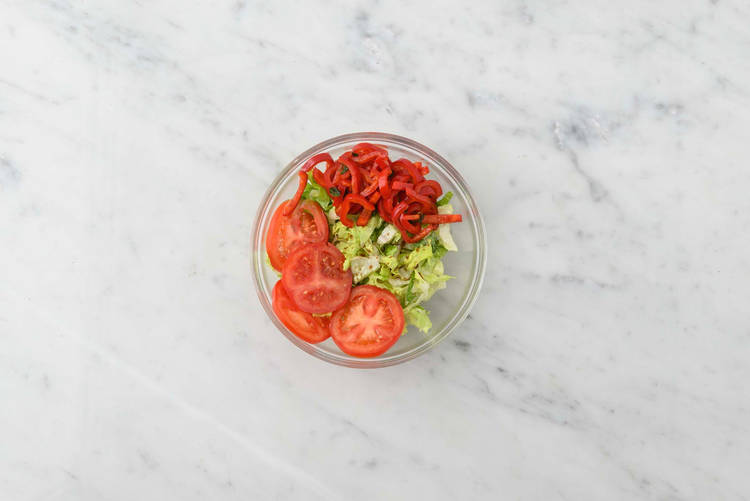 Salade maken