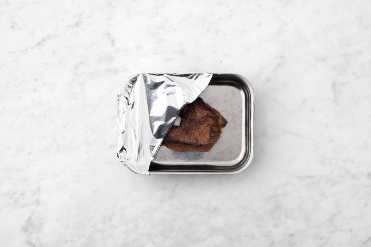 Cuire le steak