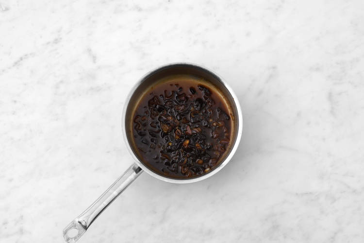 Préparer la sauce
